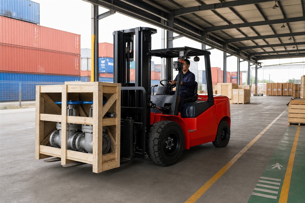 ZGLOADER / MYZG CPC50 5 Ton Diesel Forklift application 2