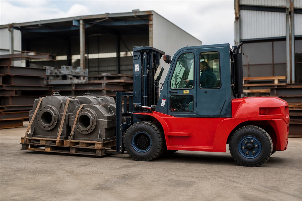 ZGLOADER / MYZG CPC60 6 Ton Diesel Forklift application 1