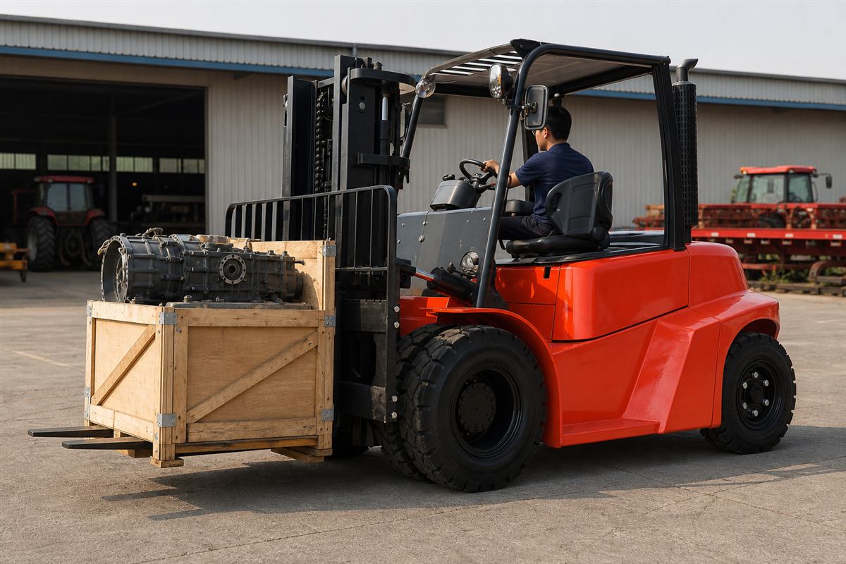 ZGLOADER / MYZG CPC70 7 Ton Diesel Forklift application 3