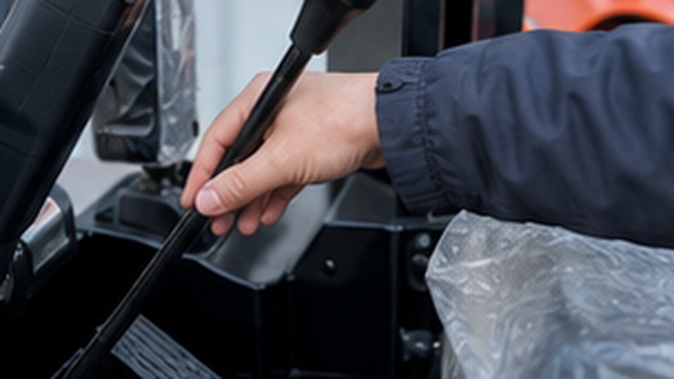 When Should Diesel Forklift Forks Be Replaced for Heel Wear? - diesel forklift 1
