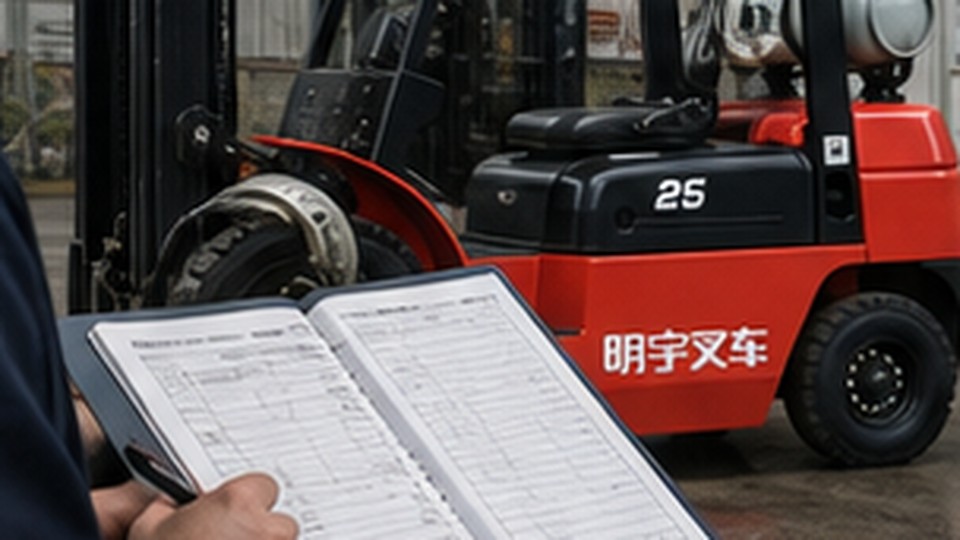 LPG Forklift Case: Diagnosing Hesitation Only When Lifting a Load - LPG forklift 1
