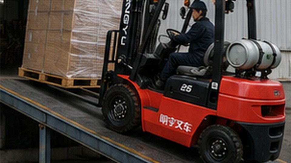 LPG Forklift Case: Diagnosing Hesitation Only When Lifting a Load - LPG forklift 2