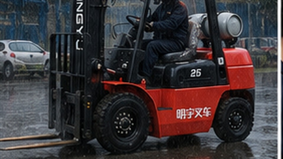LPG Forklift Case: Diagnosing Hesitation Only When Lifting a Load - LPG forklift 3