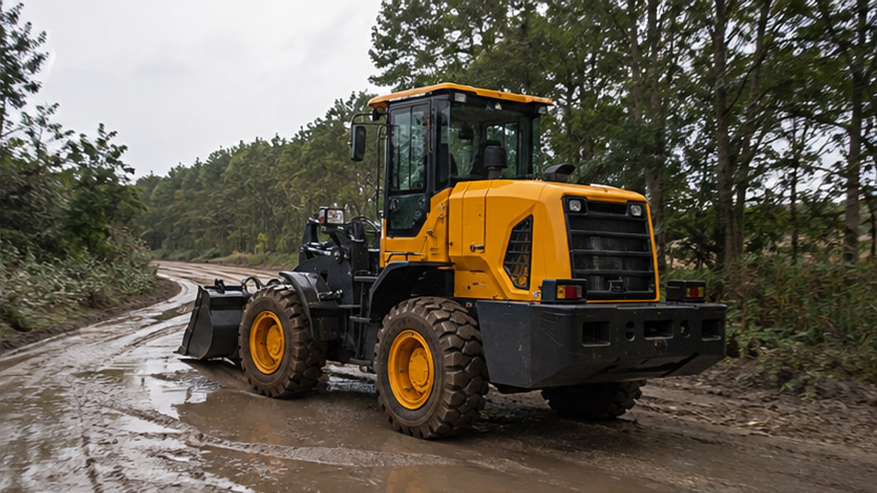 How Can a Diesel Wheel Loader Maintain Traction on Wet Aggregate Stockpiles? - diesel wheel loader 2
