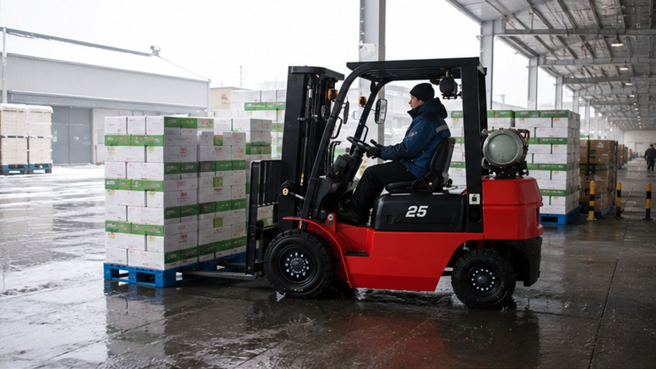 Can an LPG Forklift Work Safely Around Cold-Chain Loading Docks? - LPG forklift 2