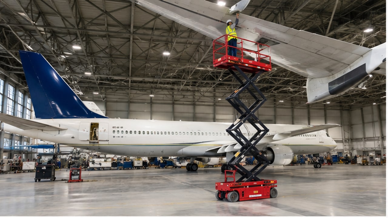 Which Aerial Work Platform Fits Aircraft Hangar Inspection and Maintenance? - aerial work platform 1
