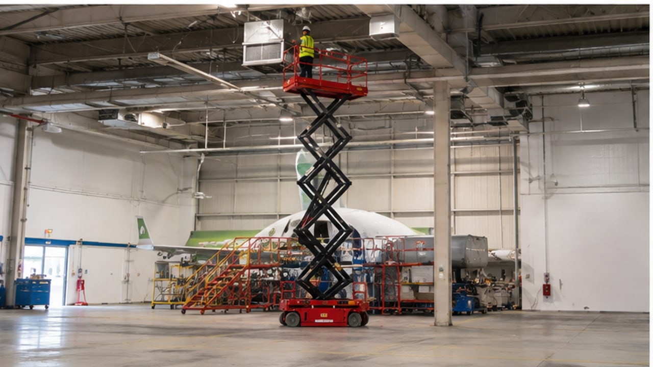 Which Aerial Work Platform Fits Aircraft Hangar Inspection and Maintenance? - aerial work platform 3