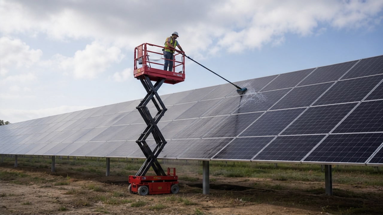 How Do You Choose an Aerial Platform for Solar Facility Maintenance? - aerial work platform 2