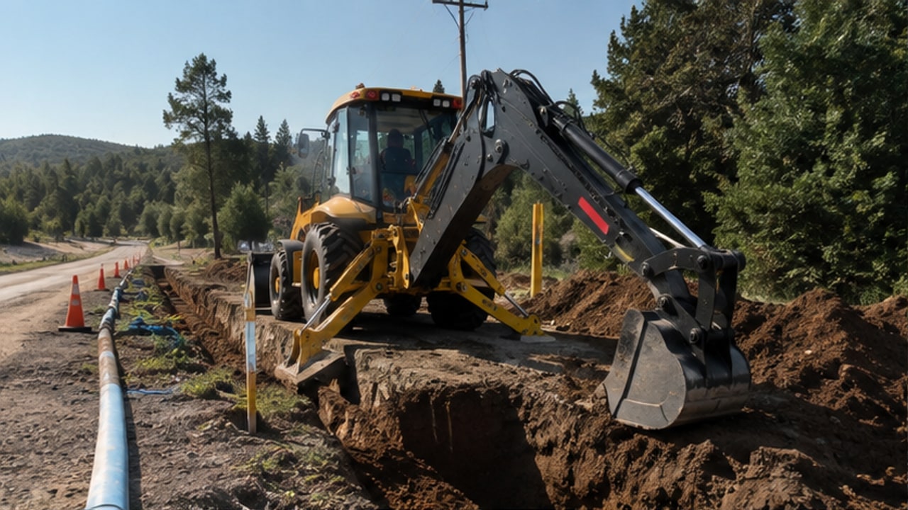 How Do You Plan Safe Backhoe Loader Digging Around Buried Utilities? - backhoe loader 1