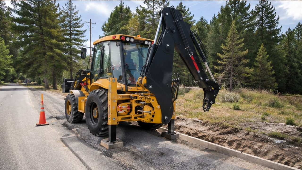 How Do You Plan Safe Backhoe Loader Digging Around Buried Utilities? - backhoe loader 3