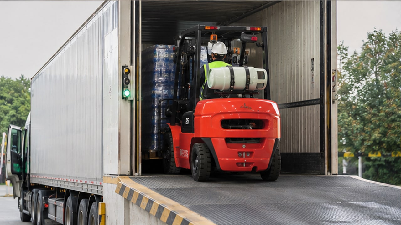 How Can an LPG Forklift Reduce Bottled-Water Pallet Instability? - LPG forklift 3