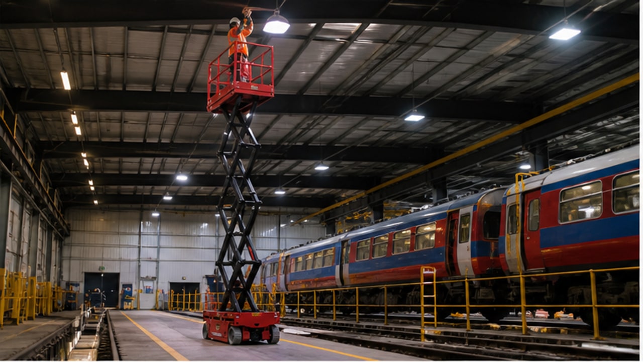 Which Aerial Work Platform Fits Railway Depot Maintenance Bays? - aerial work platform 1