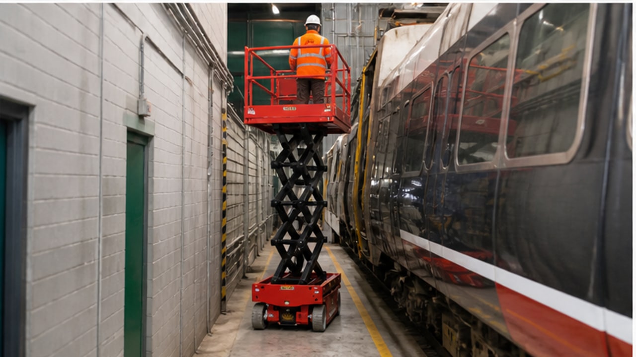 Which Aerial Work Platform Fits Railway Depot Maintenance Bays? - aerial work platform 3