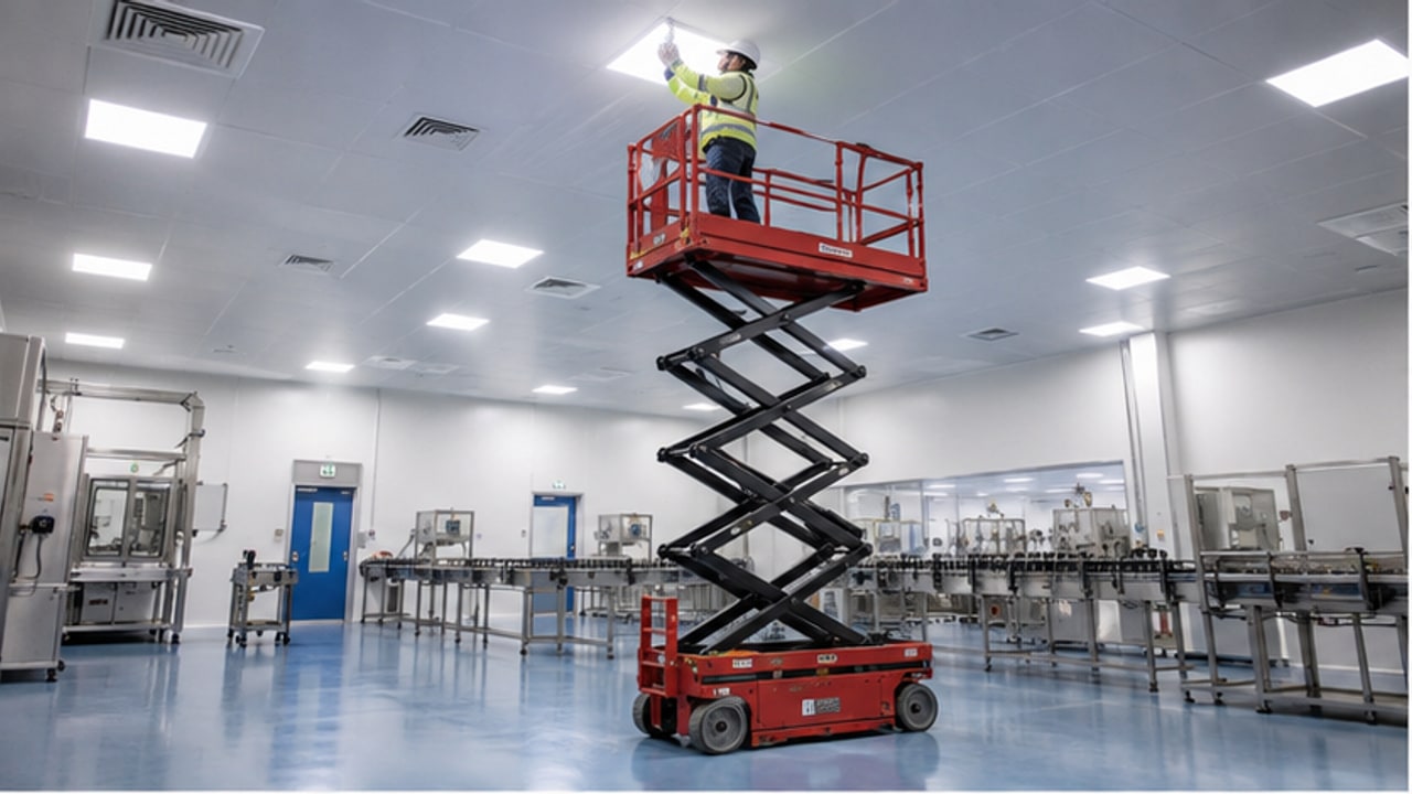 How Do You Select an Aerial Platform for a Pharmaceutical Warehouse? - aerial work platform 1