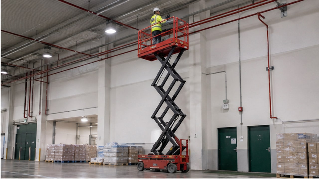 How Do You Select an Aerial Platform for a Pharmaceutical Warehouse? - aerial work platform 2