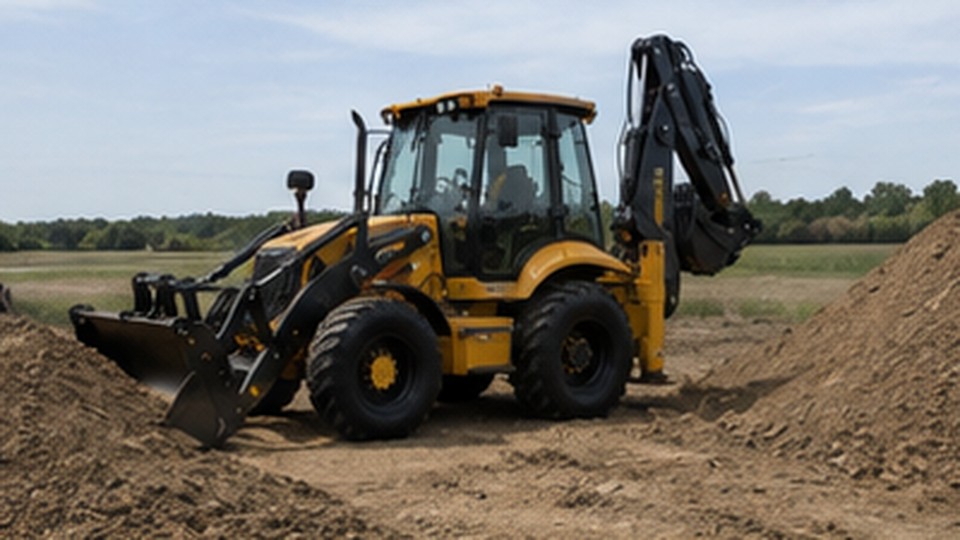 How Can Buyers Check Backhoe Loader Swing Bearing Play Before Purchase? - backhoe loader 4