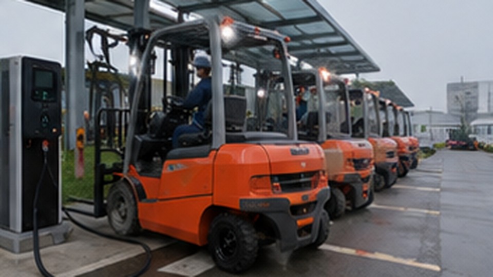 Why Must a Lithium Forklift Charging Point Be Properly Grounded? - lithium electric forklift 3