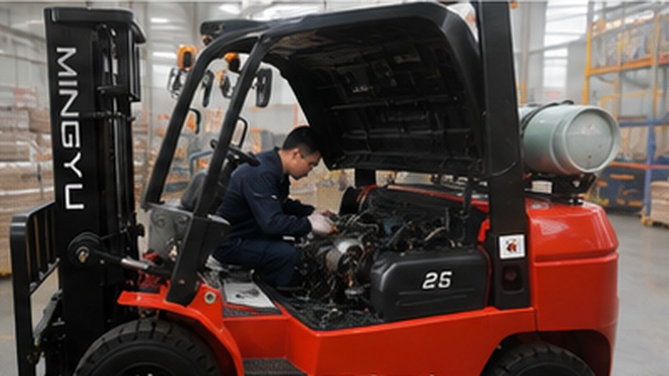 When Should LPG Forklift Fuel Hoses Be Replaced by Age? - LPG forklift 1