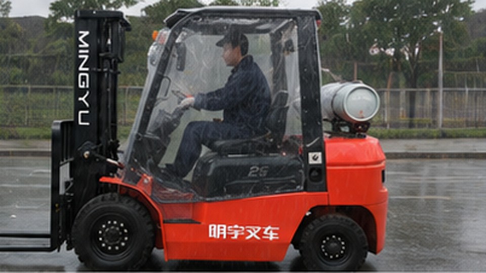 Why Does an LPG Forklift Idle Roughly After Warming Up? - LPG forklift 2