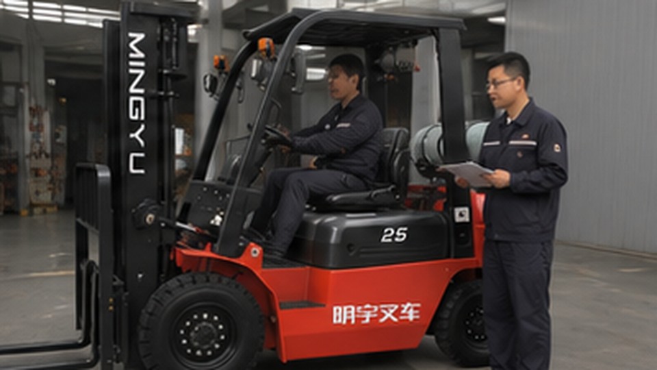LPG Forklift Case: Preventing Cylinder Movement with the Correct Mounting Pin - LPG forklift 2