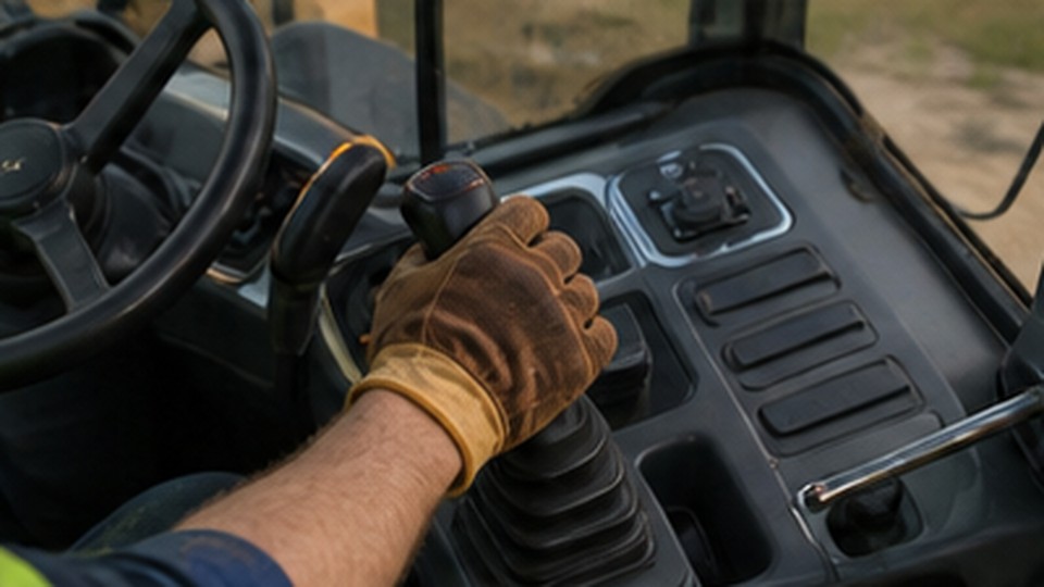 Backhoe Loader Case: Preventing Road Damage with the Rear Boom Transport Lock - backhoe loader 2