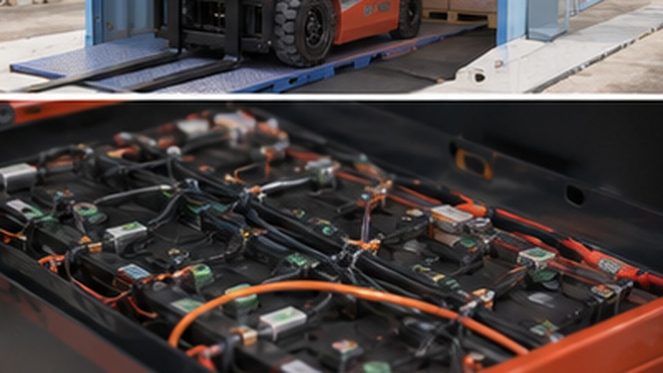 Lithium Forklift Case: Inspecting Battery Enclosure Damage After an Impact - lithium electric forklift 4