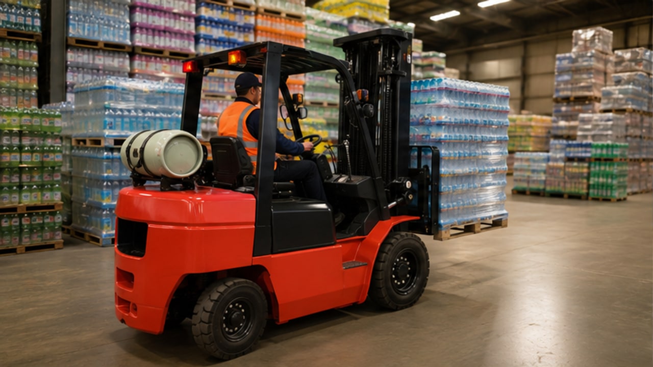 Is an LPG Forklift Suitable for Indoor Work with Limited Ventilation? - LPG forklift 1