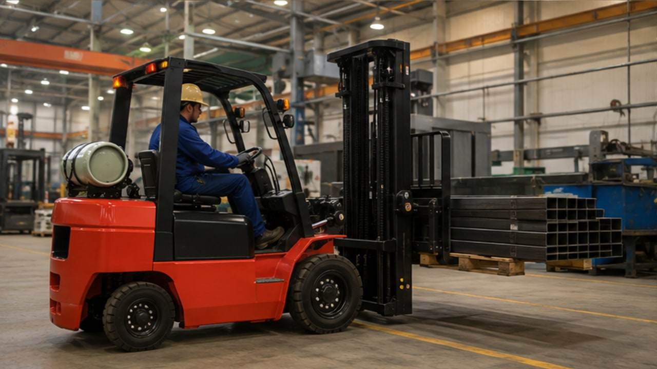 Is an LPG Forklift Suitable for Indoor Work with Limited Ventilation? - LPG forklift 3