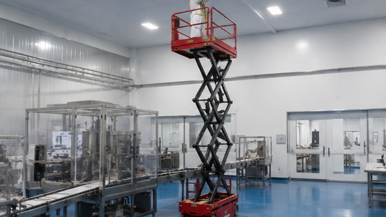 Scissor Lift or Boom Lift: Which Platform Fits Indoor Maintenance? - aerial work platform 1