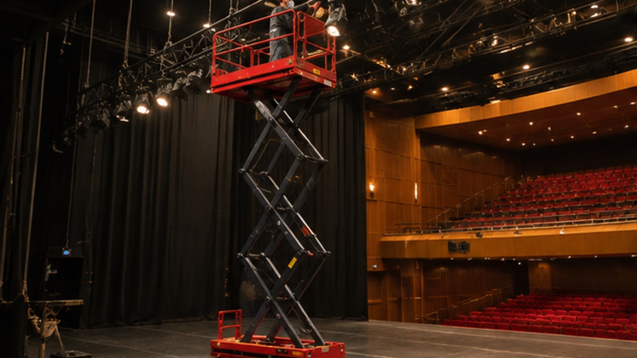 Scissor Lift or Boom Lift: Which Platform Fits Indoor Maintenance? - aerial work platform 3