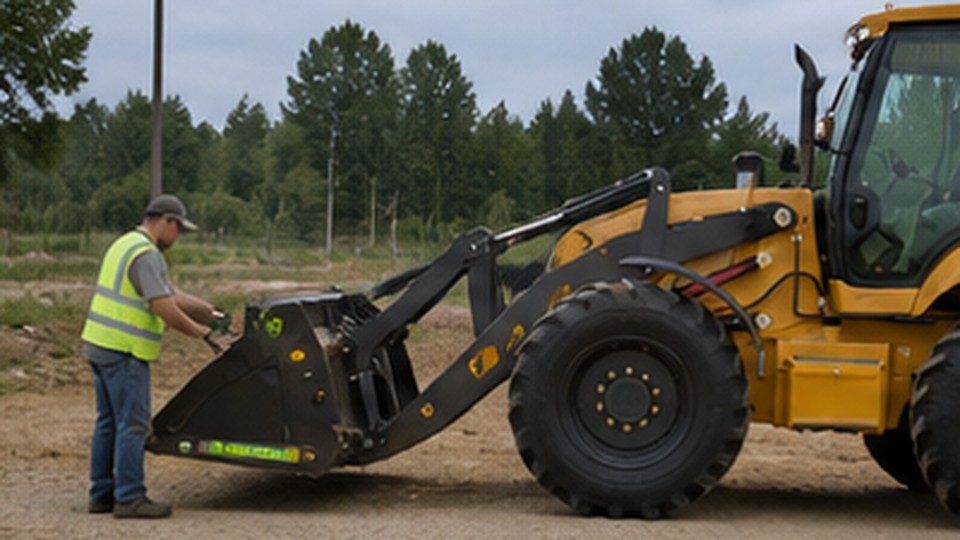 How Do Buyers Check a Backhoe Loader Hydraulic Quick Coupler Lock? - backhoe loader 1