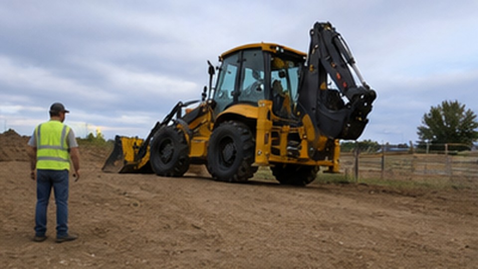 Backhoe Loader Case: Why Front Axle Oscillation Matters on Uneven Ground - backhoe loader 1
