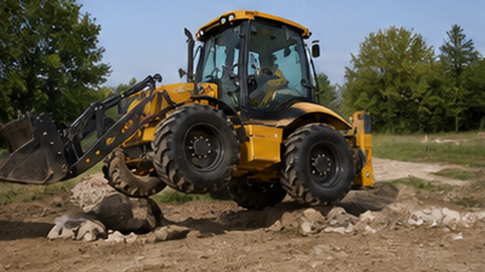 Backhoe Loader Case: Why Front Axle Oscillation Matters on Uneven Ground - backhoe loader 2