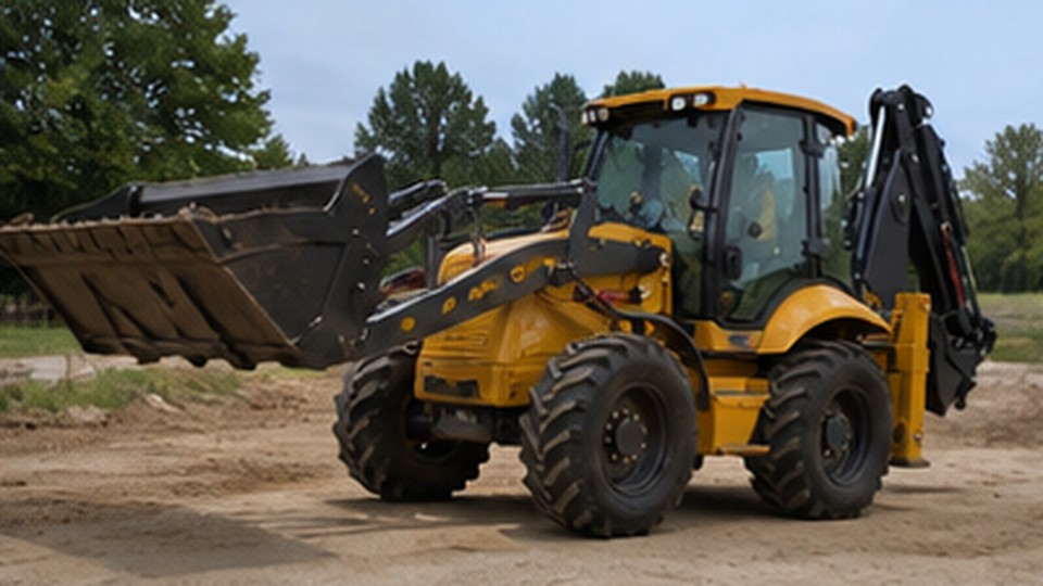 Backhoe Loader Case: Why Front Axle Oscillation Matters on Uneven Ground - backhoe loader 4