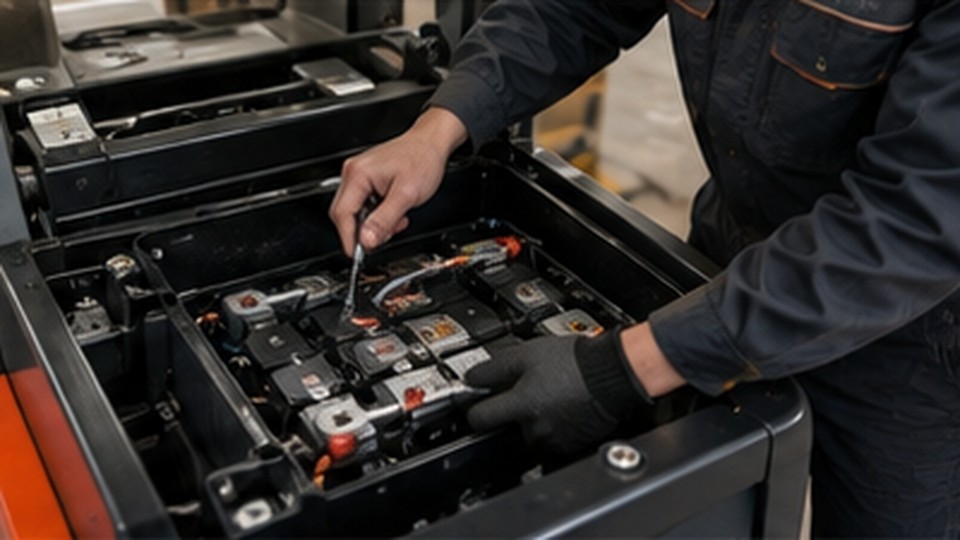 How Should Buyers Inspect a Lithium Forklift Battery for Water Ingress? - lithium electric forklift 4