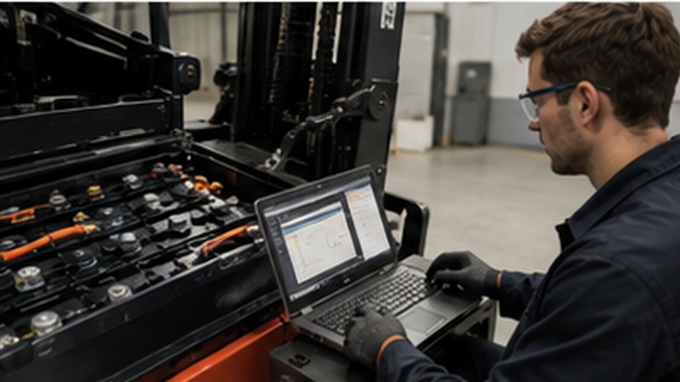 How Do Blocked Cooling Vents Affect a Lithium Forklift Battery? - lithium electric forklift 4