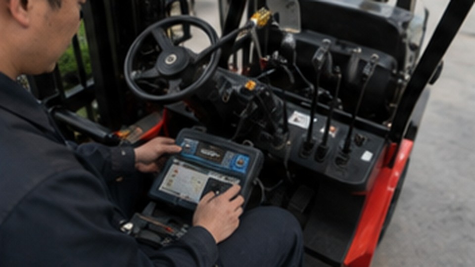 Why Should LPG Forklift Cylinder Bracket Torque Be Inspected? - LPG forklift 2