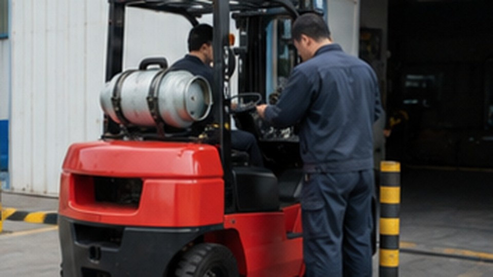 LPG Forklift Case: Finding an Intake Manifold Vacuum Leak Under Load - LPG forklift 4