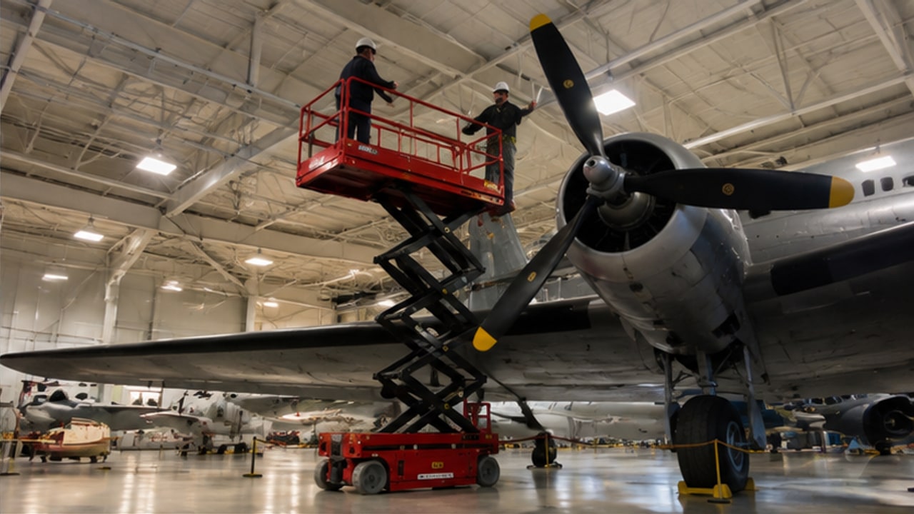 Will an Aerial Work Platform Fit Through Standard Doors and Warehouse Aisles? - aerial work platform 2