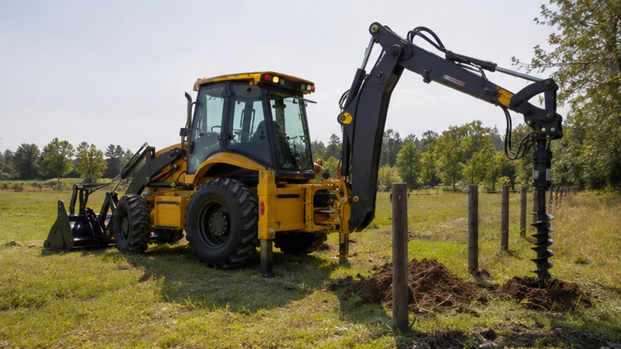 How Much Auxiliary Hydraulic Flow Does a Backhoe Loader Attachment Need? - backhoe loader 2