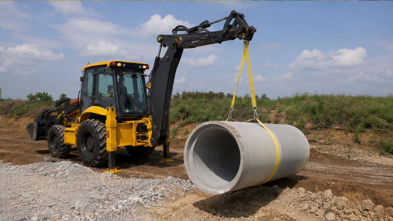 How Much Auxiliary Hydraulic Flow Does a Backhoe Loader Attachment Need? - backhoe loader 4