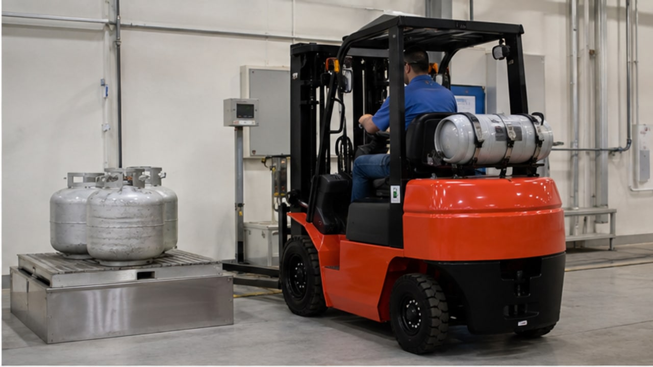How Do You Calculate LPG Forklift Fuel Cost per Operating Hour? - LPG forklift 2