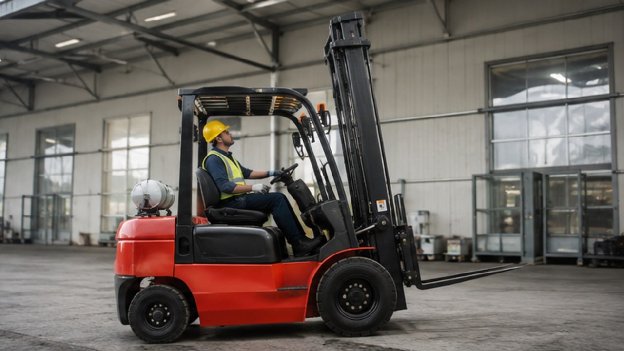 LPG Forklift High-Lift Mast: How Much Capacity Remains at Full Height? - LPG forklift 2