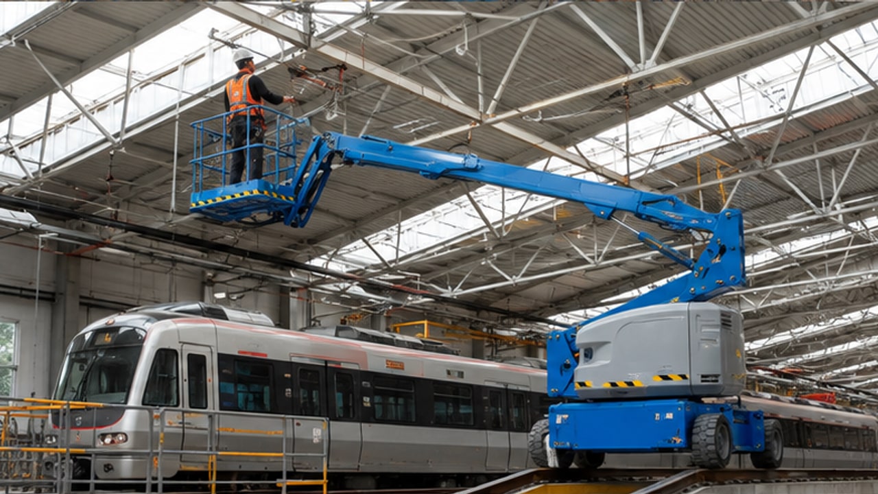 Which Folded Dimensions Decide Whether a Lift Fits Through a Door? - aerial work platform 4