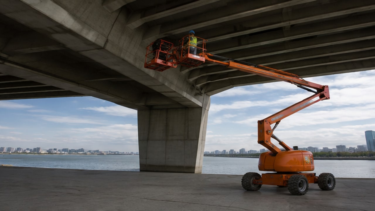 Rough-Terrain Aerial Platform Setup: When Are Outriggers Required? - aerial work platform 1