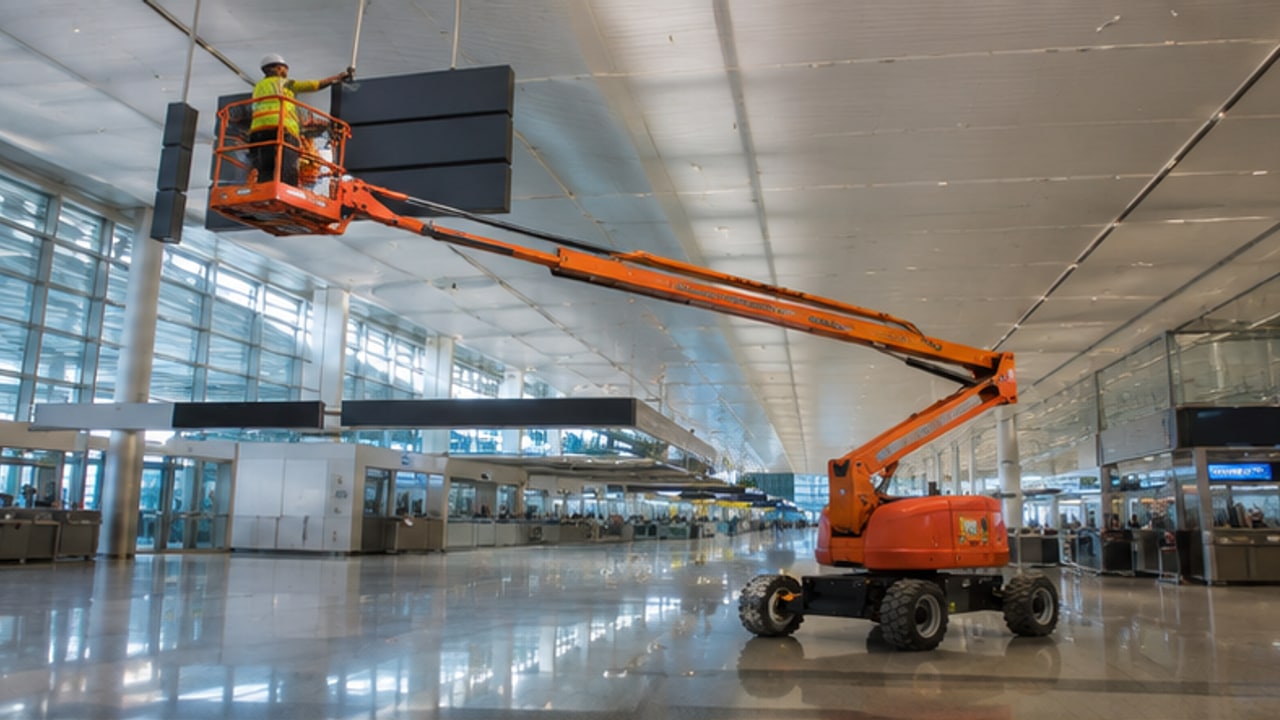Rough-Terrain Aerial Platform Setup: When Are Outriggers Required? - aerial work platform 2