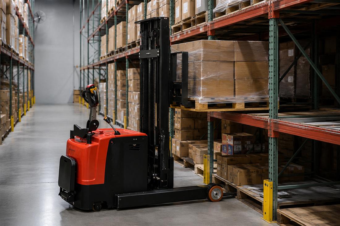 CQDA Electric Reach Pallet Stacker 2