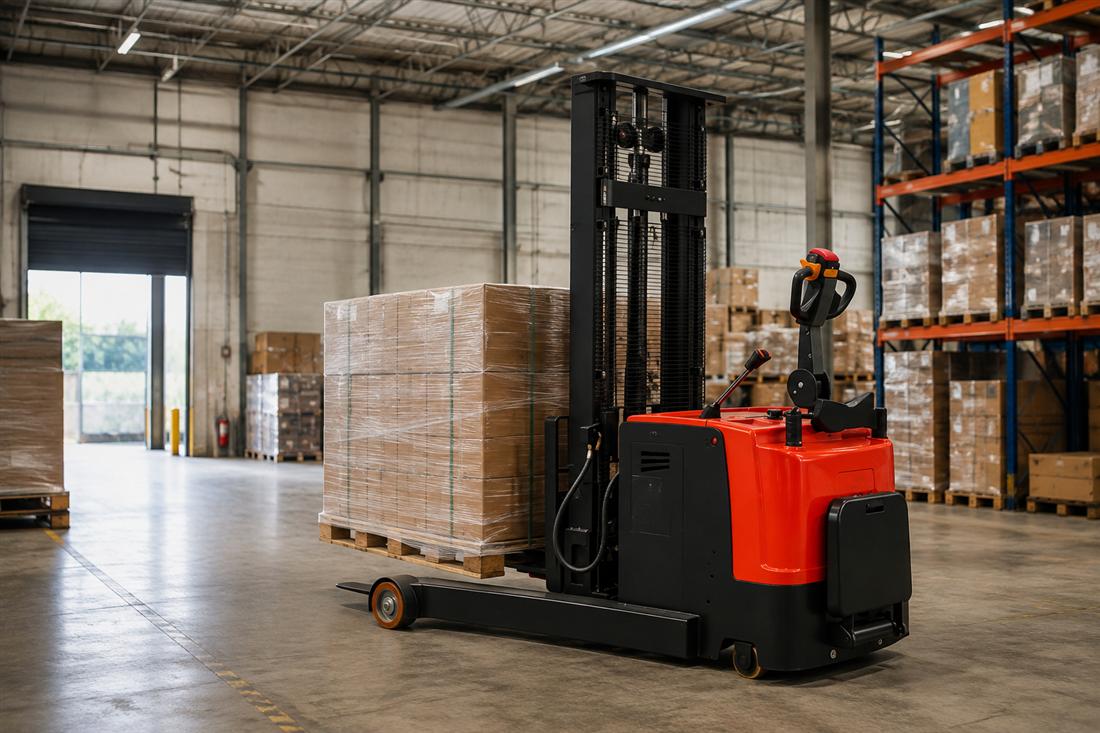 CQDA Electric Reach Pallet Stacker 3