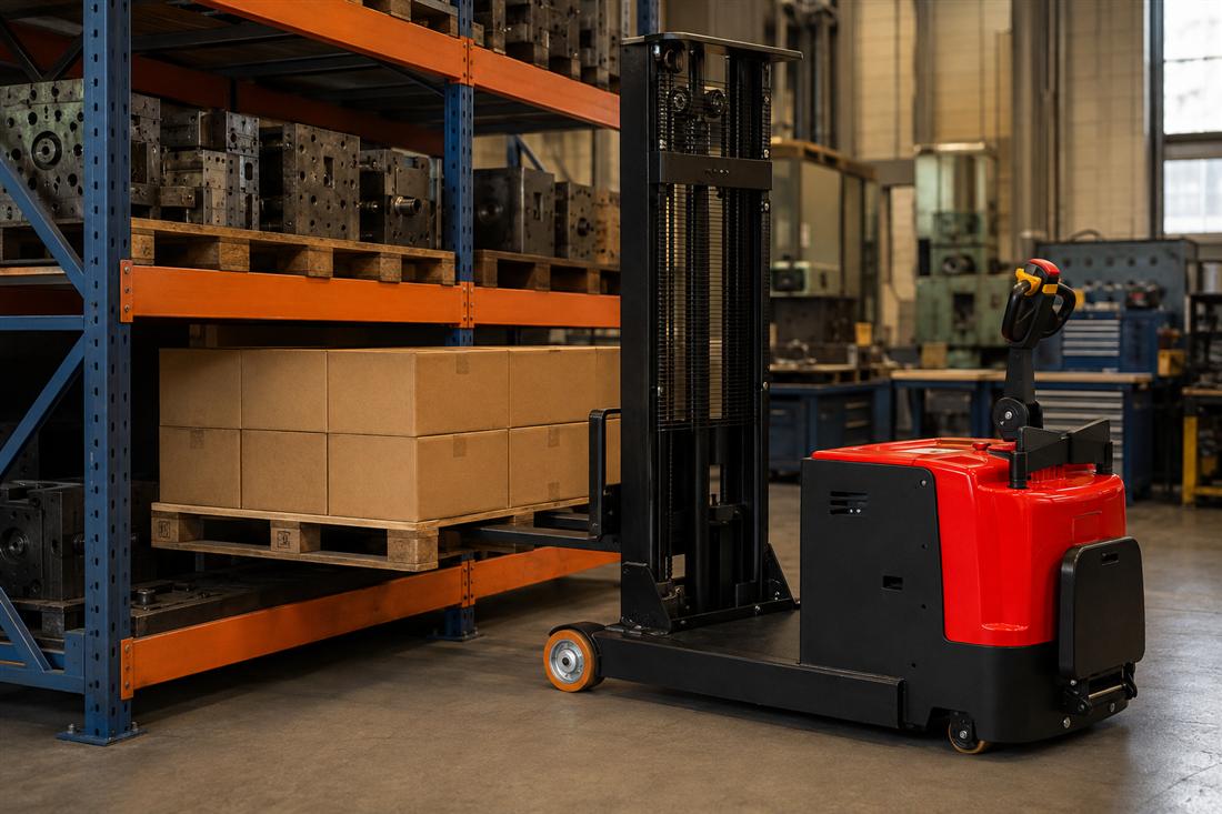 CPDB15/20 Standard Counterbalance Electric Stacker 2