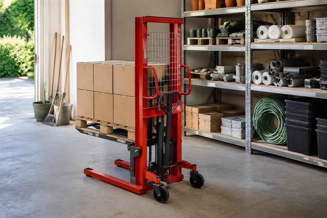 CTY Manual Hydraulic Pallet Stacker 1